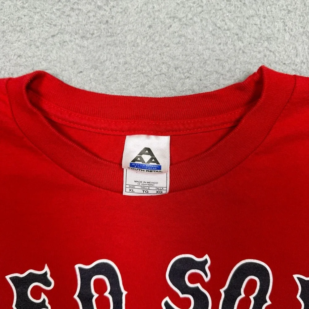 Kids Vintage Y2K Boston Red Sox Manny Ramirez MLB‎ T-shirt
